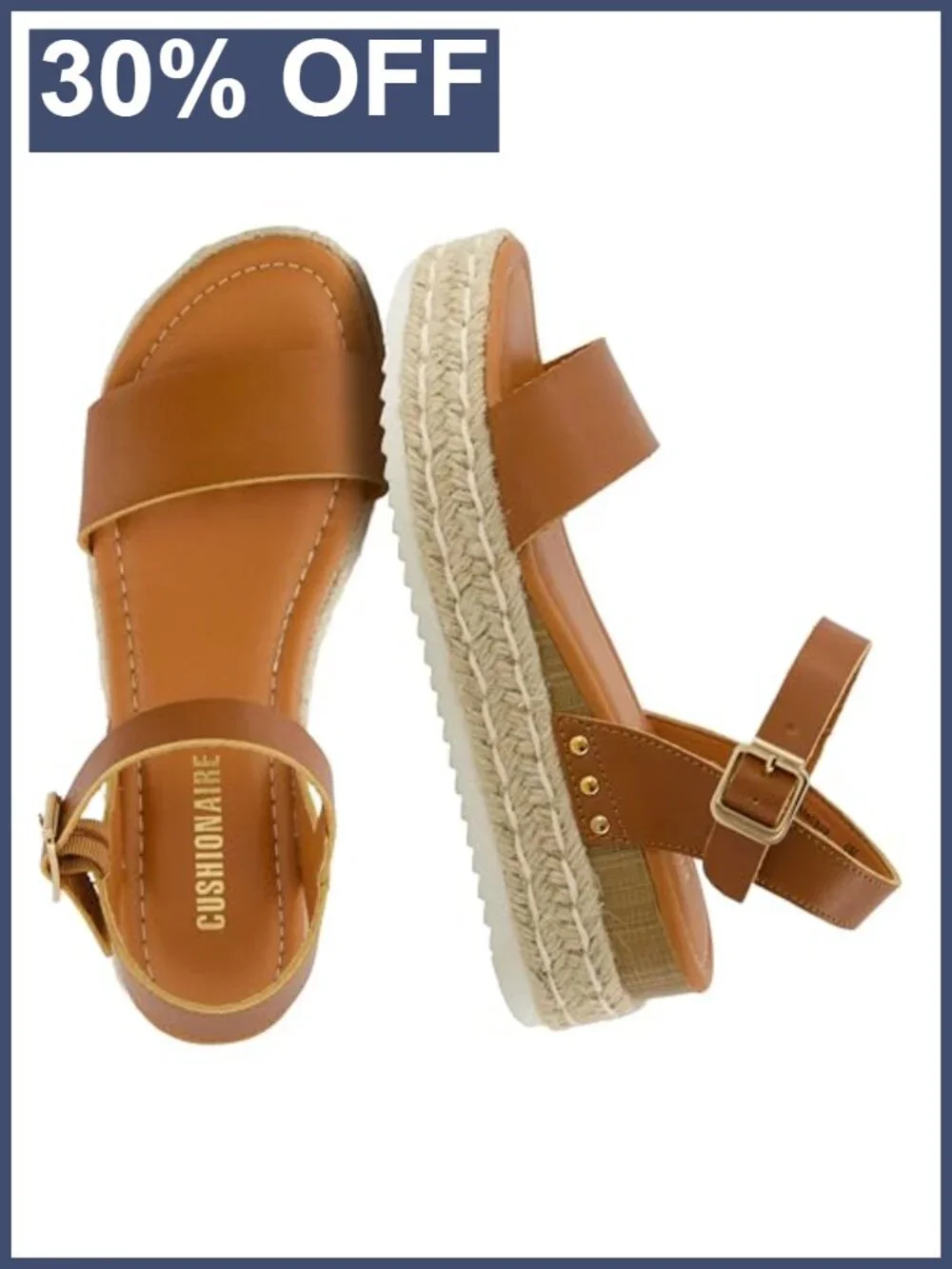 Women's Espadrille Platform Wedge Sandals Adjustable Ankle Strap
